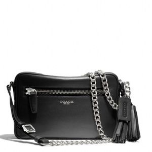 {Coach} Black Legacy Flight Bag